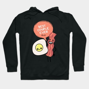 I love bacon valetine Hoodie